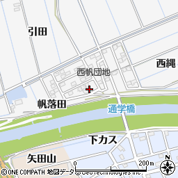 愛知県刈谷市今川町帆落田6-14周辺の地図