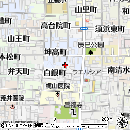 京都府京都市上京区坤高町86-12周辺の地図