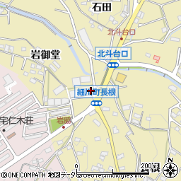 コインランドリーせんたっく細川店周辺の地図