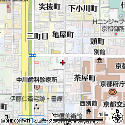 京都府京都市上京区大黒屋町34周辺の地図