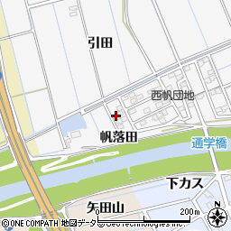 愛知県刈谷市今川町帆落田6-36周辺の地図