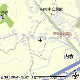静岡県静岡市葵区内牧534周辺の地図