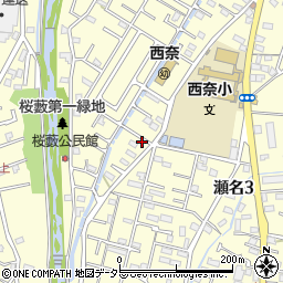中林珠算教室　桜藪教室周辺の地図