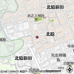 静岡県静岡市清水区北脇新田355周辺の地図