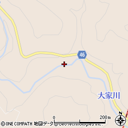 島根県大田市大代町大家15周辺の地図