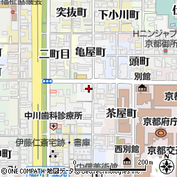 京都府京都市上京区大黒屋町32周辺の地図