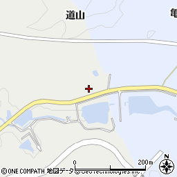 愛知県豊田市蕪木町道山周辺の地図