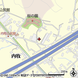静岡県静岡市葵区内牧1717周辺の地図