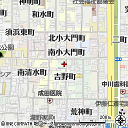 京都府京都市上京区吉野町709周辺の地図