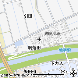 愛知県刈谷市今川町帆落田6-16周辺の地図