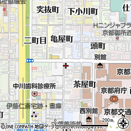 京都府京都市上京区大黒屋町33周辺の地図