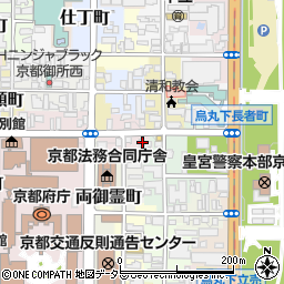 京都府京都市上京区西鷹司町14周辺の地図
