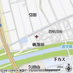 愛知県刈谷市今川町帆落田6-55周辺の地図