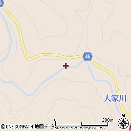 島根県大田市大代町大家1周辺の地図