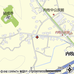 静岡県静岡市葵区内牧535周辺の地図
