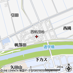愛知県刈谷市今川町帆落田6-11周辺の地図