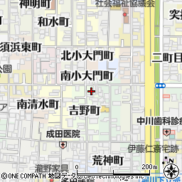 京都府京都市上京区吉野町710周辺の地図