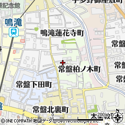 京都府京都市右京区常盤柏ノ木町7-32周辺の地図