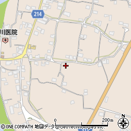 兵庫県神崎郡市川町屋形周辺の地図