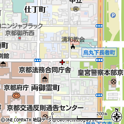 京都府京都市上京区西鷹司町14-2周辺の地図