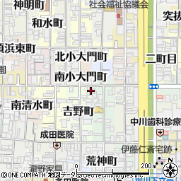 京都府京都市上京区吉野町711周辺の地図