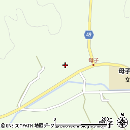 兵庫県三田市母子743周辺の地図