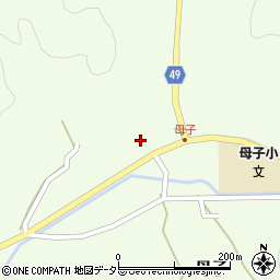 兵庫県三田市母子739周辺の地図