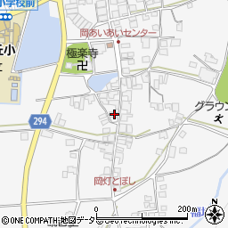 兵庫県西脇市黒田庄町岡526周辺の地図