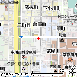 京都府京都市上京区大黒屋町29周辺の地図