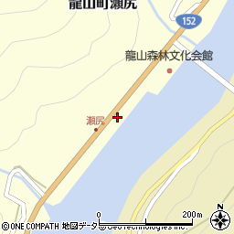 静岡県浜松市天竜区龍山町瀬尻931周辺の地図