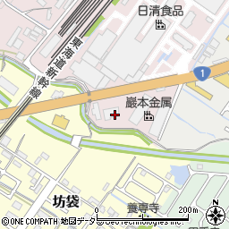 滋賀県栗東市下鈎180周辺の地図