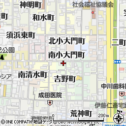 京都府京都市上京区吉野町714周辺の地図