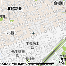 静岡県静岡市清水区北脇新田310周辺の地図