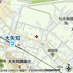 スタディー　大矢知校周辺の地図
