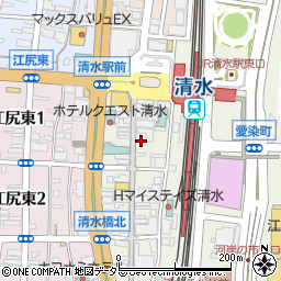 全快堂薬局清水駅前銀座店周辺の地図