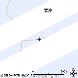 愛知県豊田市下山田代町栗沖周辺の地図