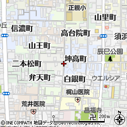 浄福寺通周辺の地図