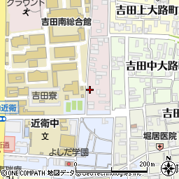 京都大学　高等教育研究開発推進センター事務室周辺の地図
