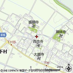 三重県三重郡菰野町下村178周辺の地図