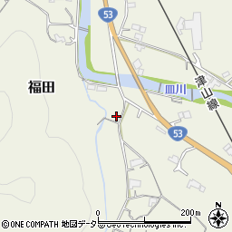 岡山県津山市福田1117周辺の地図