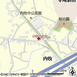 静岡県静岡市葵区内牧559周辺の地図