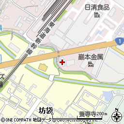 滋賀県栗東市下鈎184周辺の地図