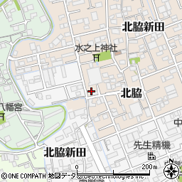 静岡県静岡市清水区北脇新田357周辺の地図