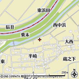 愛知県刈谷市泉田町乗末周辺の地図