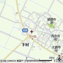 三重県三重郡菰野町下村1698周辺の地図