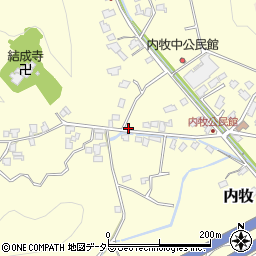 静岡県静岡市葵区内牧697周辺の地図