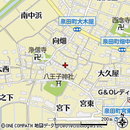 愛知県刈谷市泉田町向畑33周辺の地図