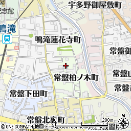 京都府京都市右京区常盤柏ノ木町7-3周辺の地図