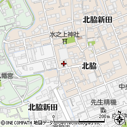 静岡県静岡市清水区北脇新田358-8周辺の地図