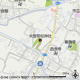 大宮若松神社周辺の地図